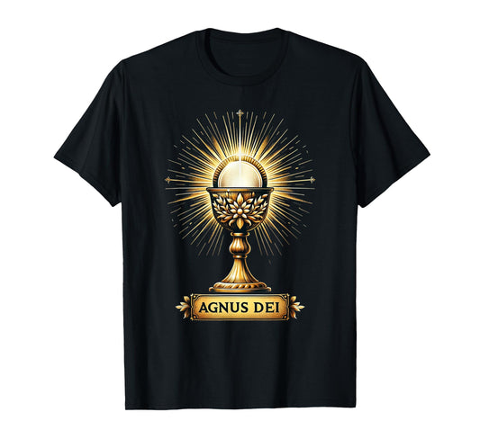 Eucharistic Consecration Traditional Latin Mass Catholic T-Shirt