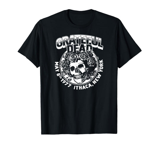 Grateful Dead Bertha Ithaca New York 1977 Vintage Tour T-Shirt