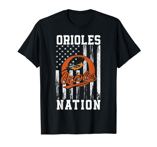 Ludington Orioles Logo Nation HS T-Shirt