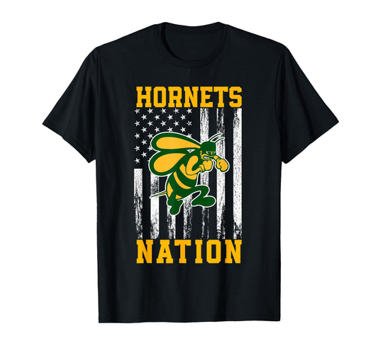 Pueblo County Hornets Logo Nation HS T-Shirt