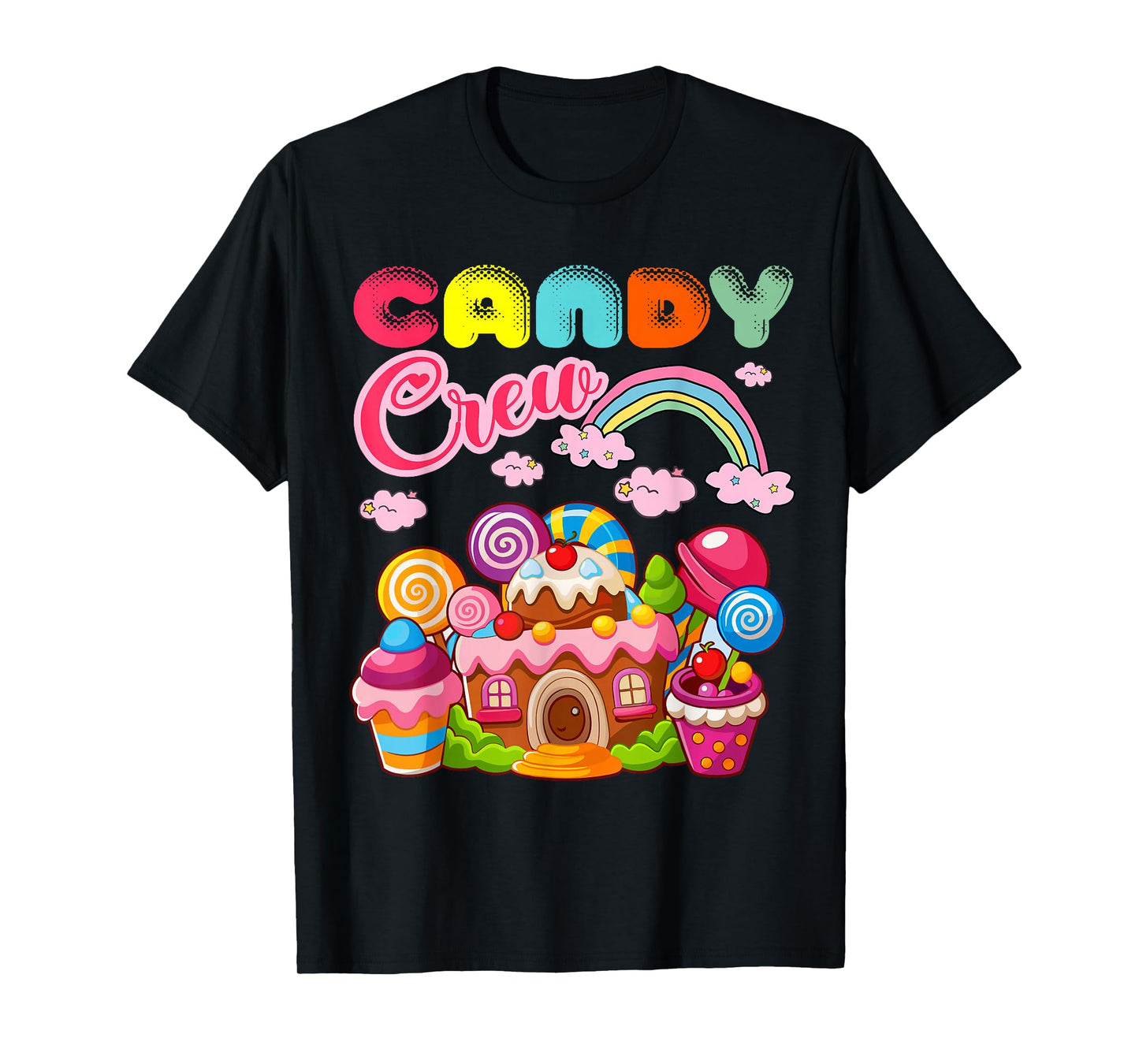 Candy Land Candy Crew Decorations Sweetie Candy Squad T-Shirt
