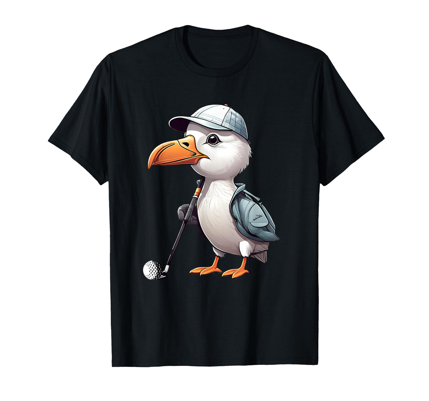 Funny Golfer Albatross Bird Golf Player Game Gift Men Women T-Shirt