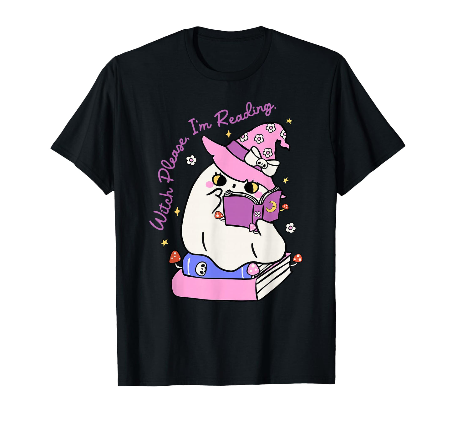 Witch Please, I'm Reading, Bookworm, Punny T-Shirt