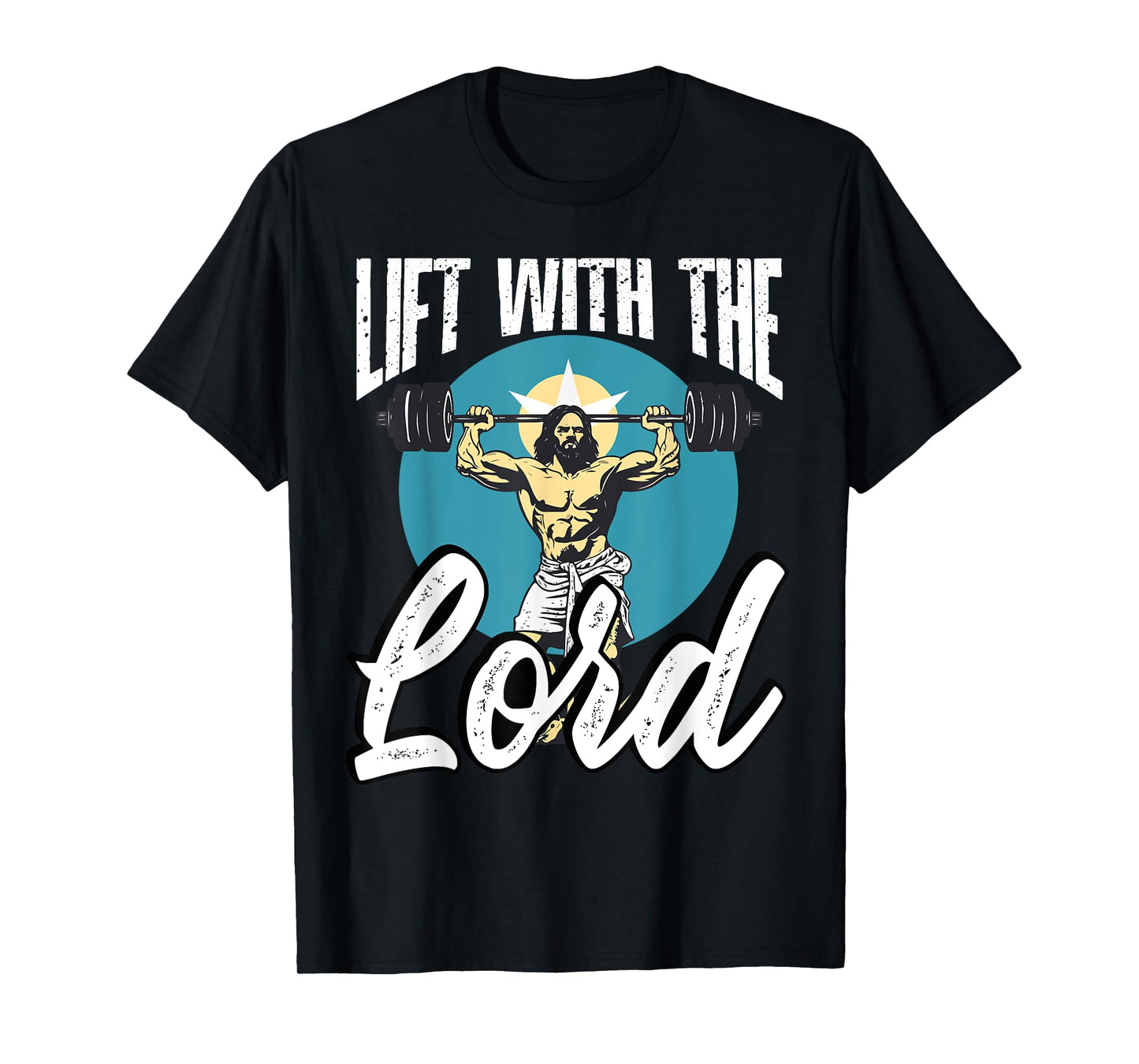Gym Instructor Christian Beliefs Bodybuilding Jesus Christ T-Shirt