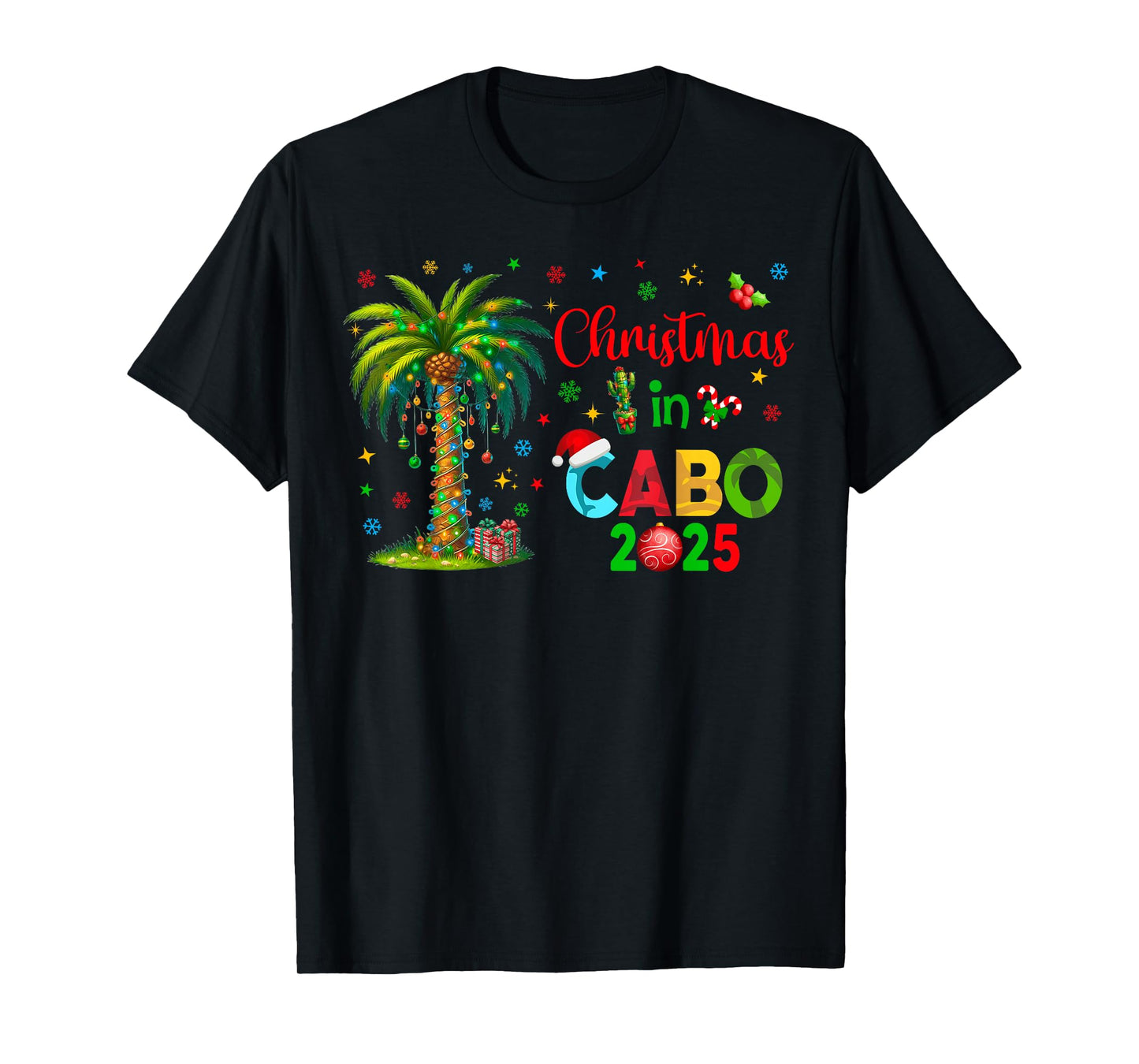 Mexico Cancun Cabo Christmas Trip Outfit T-Shirt