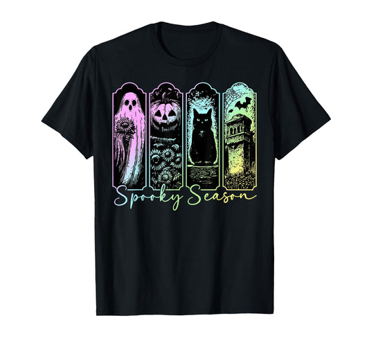 Funny Halloween Horror Spooky Season Matching Halloween T-Shirt