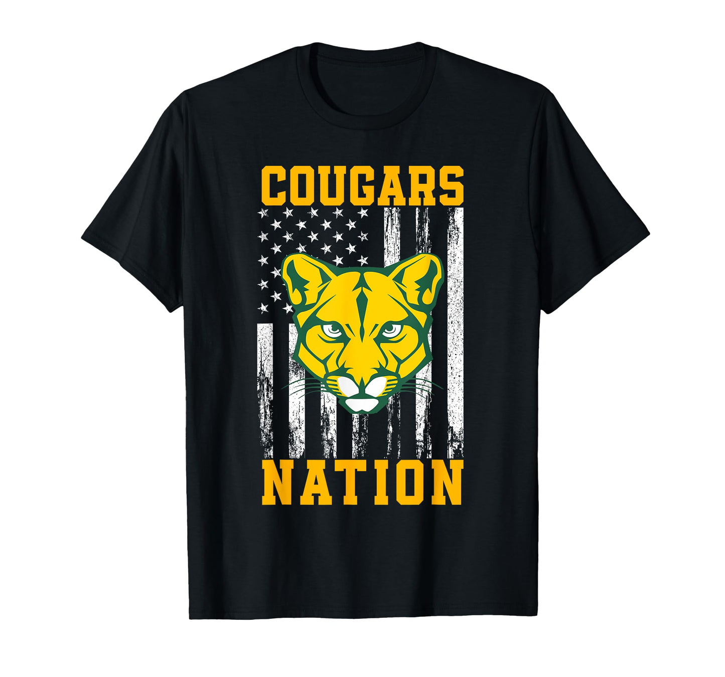Blackhawk Cougars Logo Nation HS T-Shirt