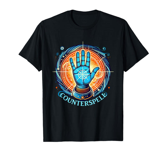 Counterspell Fantasy RPG Magic Spell T-Shirt
