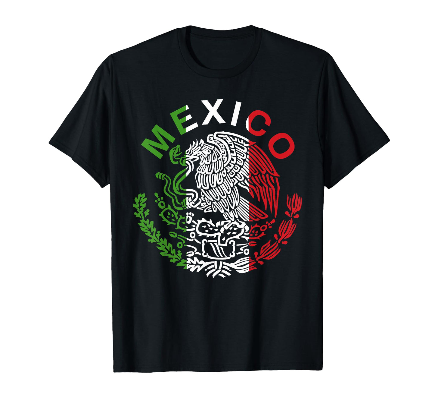 Mexico Flag Mexican Hispanic Siesta Pride Vintage T-Shirt