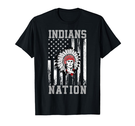 Stebbins Indians Logo Nation HS T-Shirt