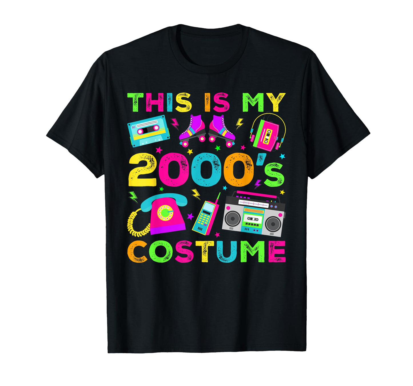 This Is My 2000s Costume 2000's style 2000s Retro Party T-Shirt