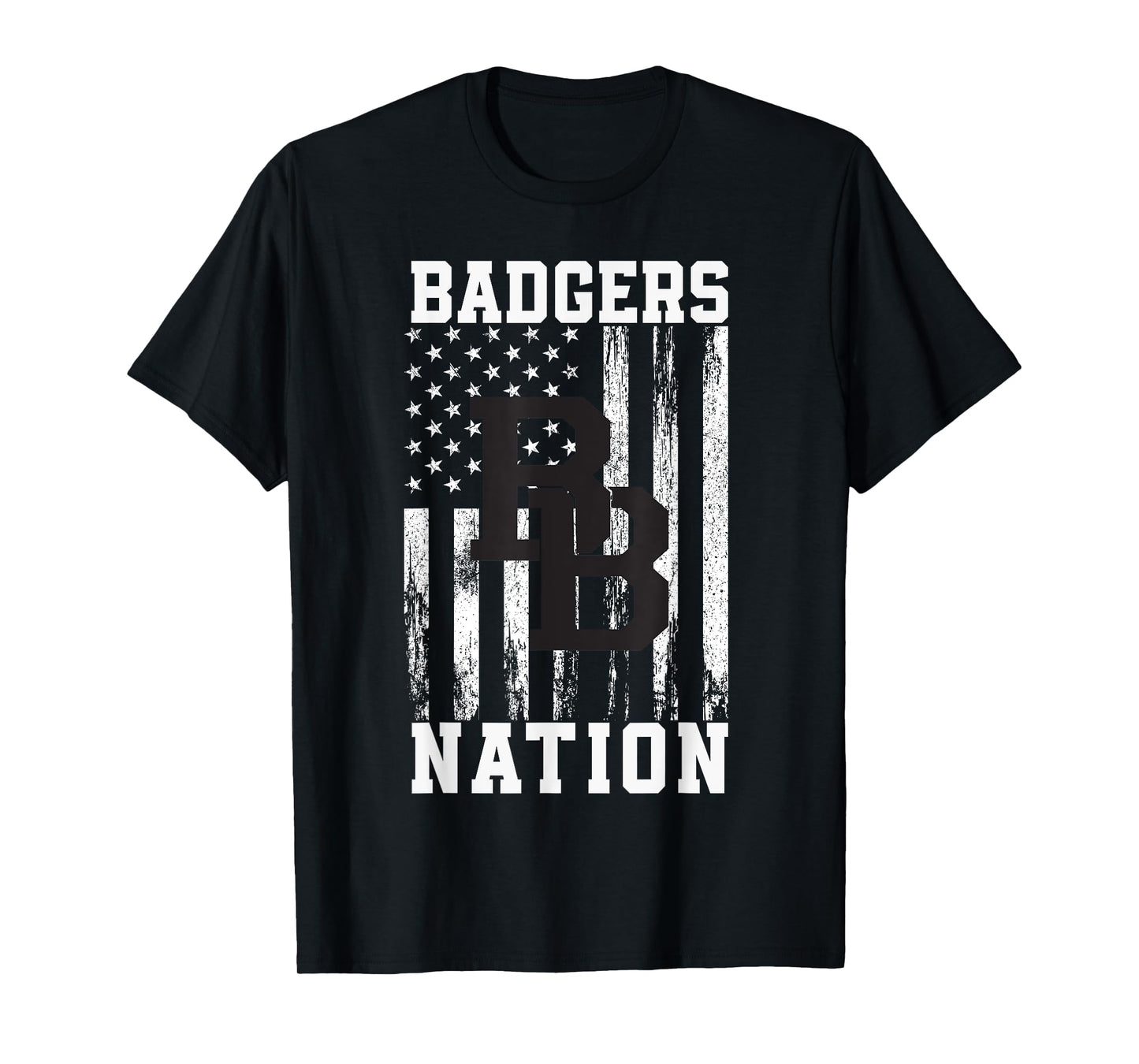 Beebe Badgers Logo Nation HS T-Shirt
