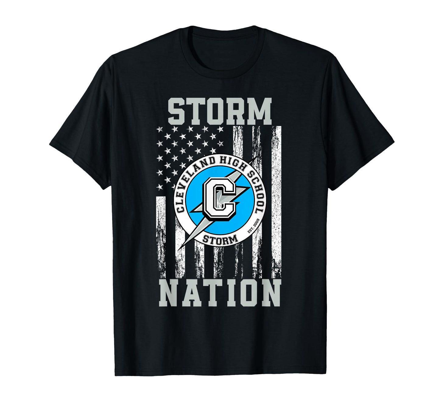 Cleveland Storm Logo Nation High School T-Shirt