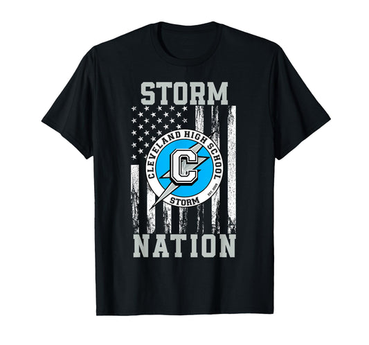 Cleveland Storm Logo Nation High School T-Shirt