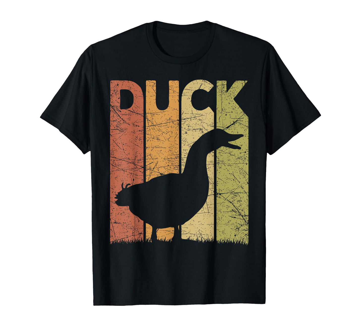 Duck Vintage Duck Farmer Retro Duck Lover T-Shirt