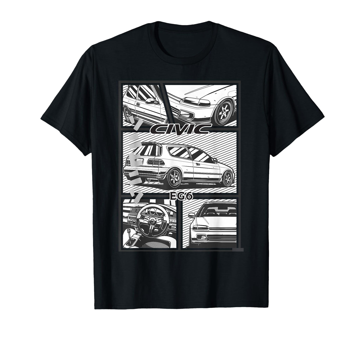 Civic eg 6 Japanese car T-Shirt