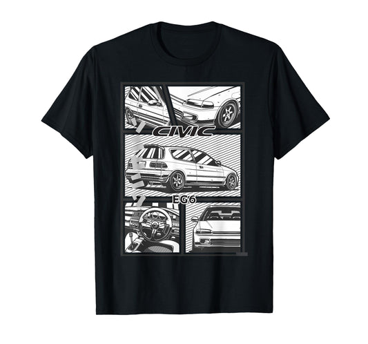 Civic eg 6 Japanese car T-Shirt