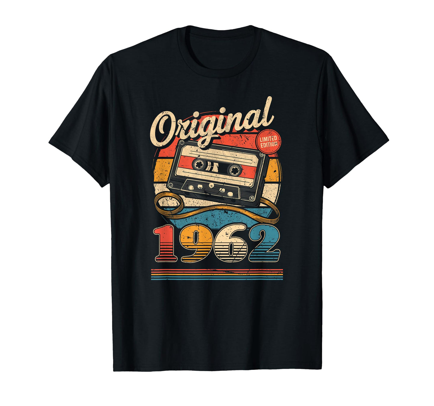 63th Birthday Retro Vintage 1962 Men Women T-Shirt