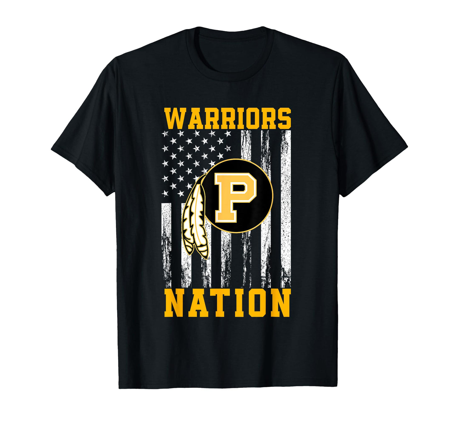 Pontotoc Warriors Logo Nation HS T-Shirt