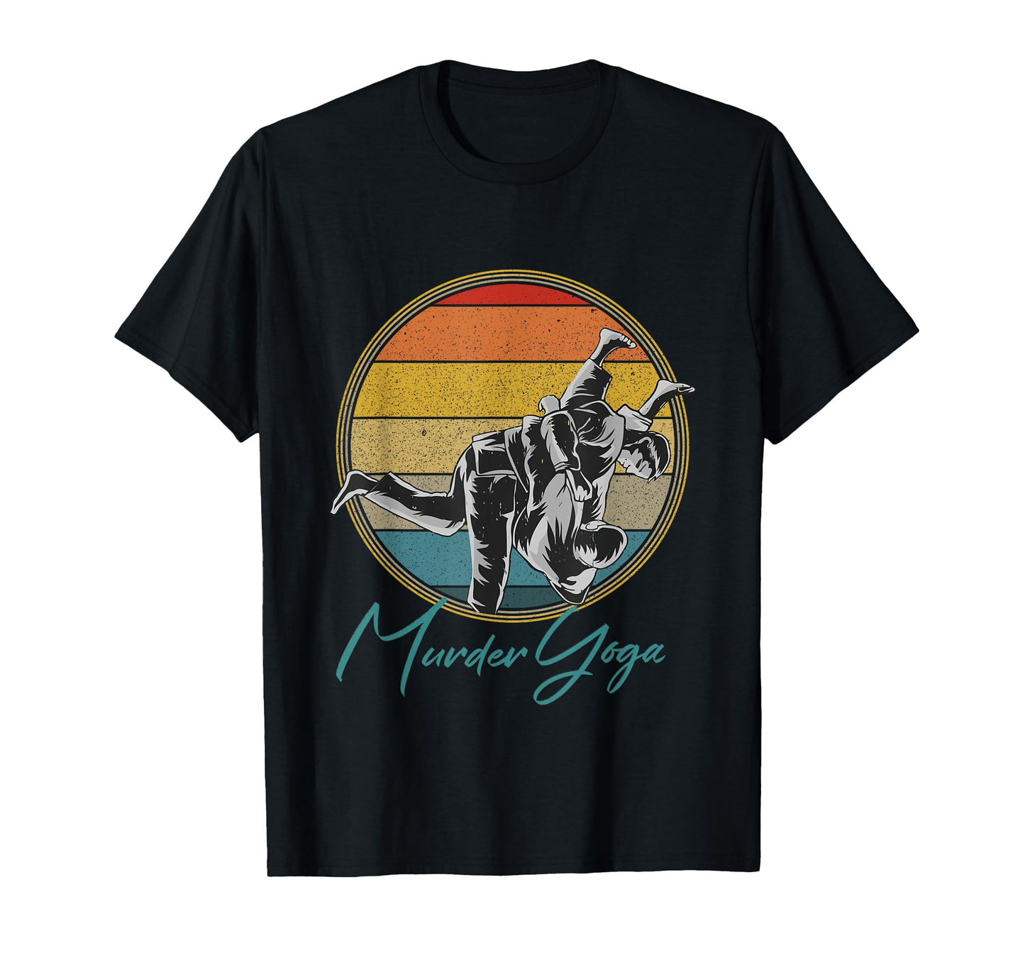 Brazilian Jiu-Jitsu Funny Murder Yoga Gift T-Shirt