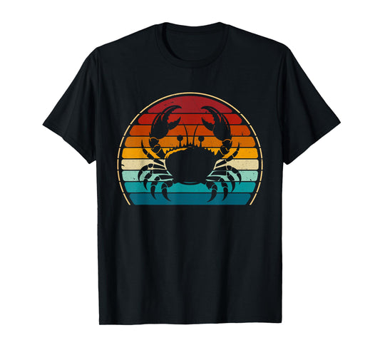 Vintage Crab Cancer Zodiac Sign Horoscope Birthday Gift T-Shirt