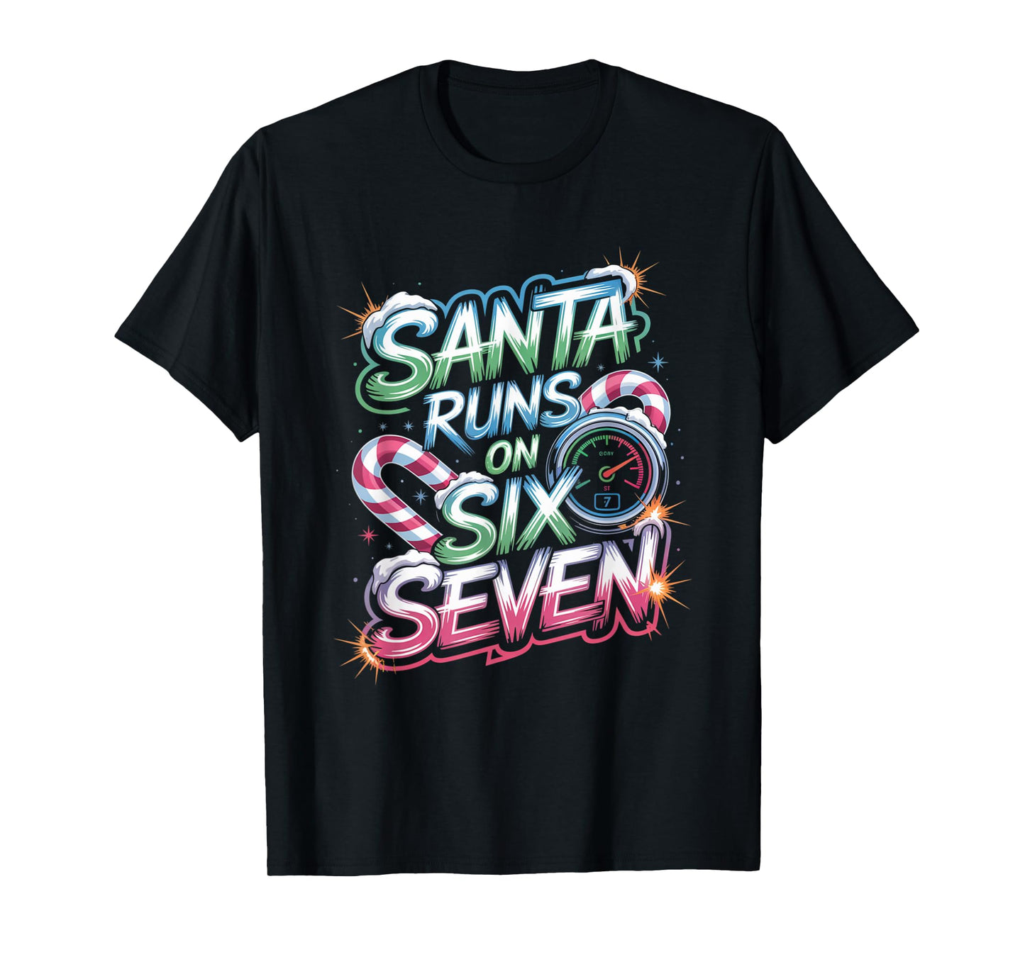 Funny Gen Alpha Gen Z Slang Funny Christmas Sweater T-Shirt