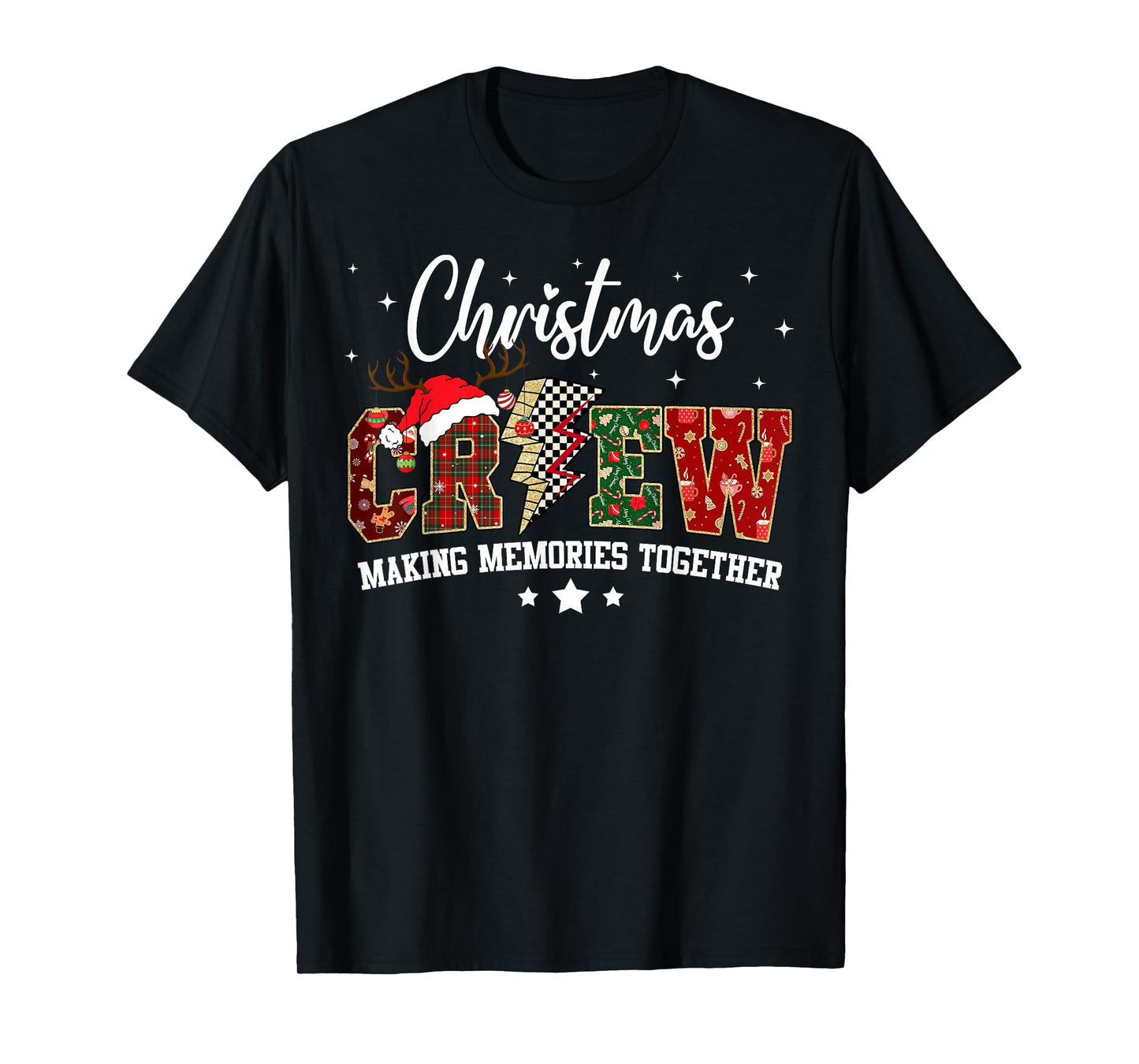 Christmas Crew Matching Family Xmas Party Men Women Kids T-Shirt