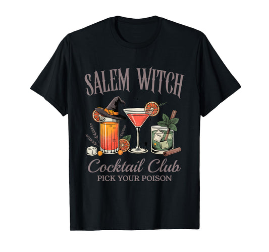 Salem Witch Cocktail Club T-Shirt