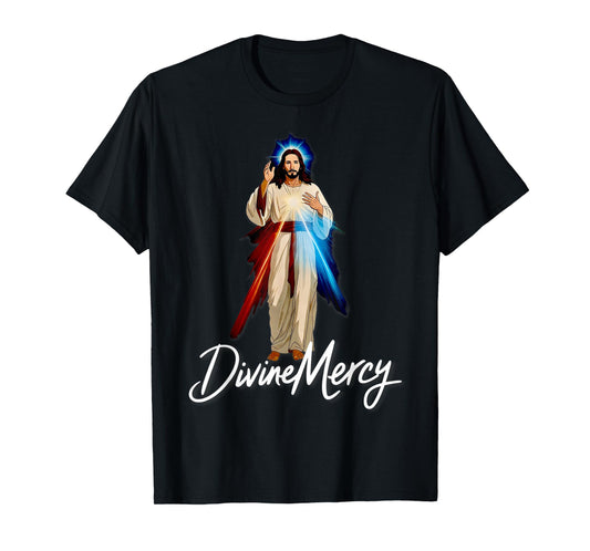 Jesus I Trust In You Divine Mercy Catholic T-Shirt