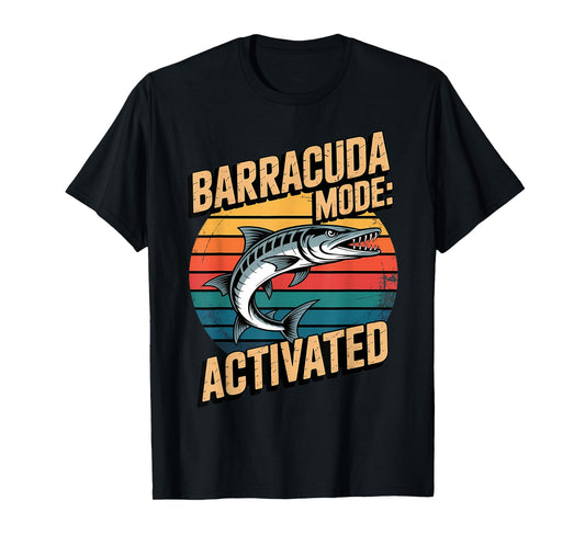 Barracuda Shirt - Retro Barracuda Mode: Activated Vintage T-Shirt