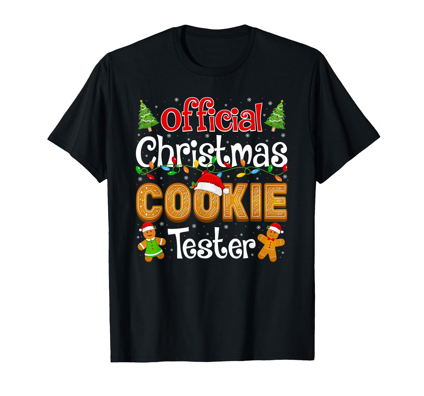 Official Christmas Cookie Tester Baking Crew Baker Xmas T-Shirt