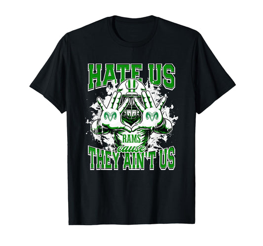 Dixon Rams Logo Hate Us Cause They Ain't HS T-Shirt