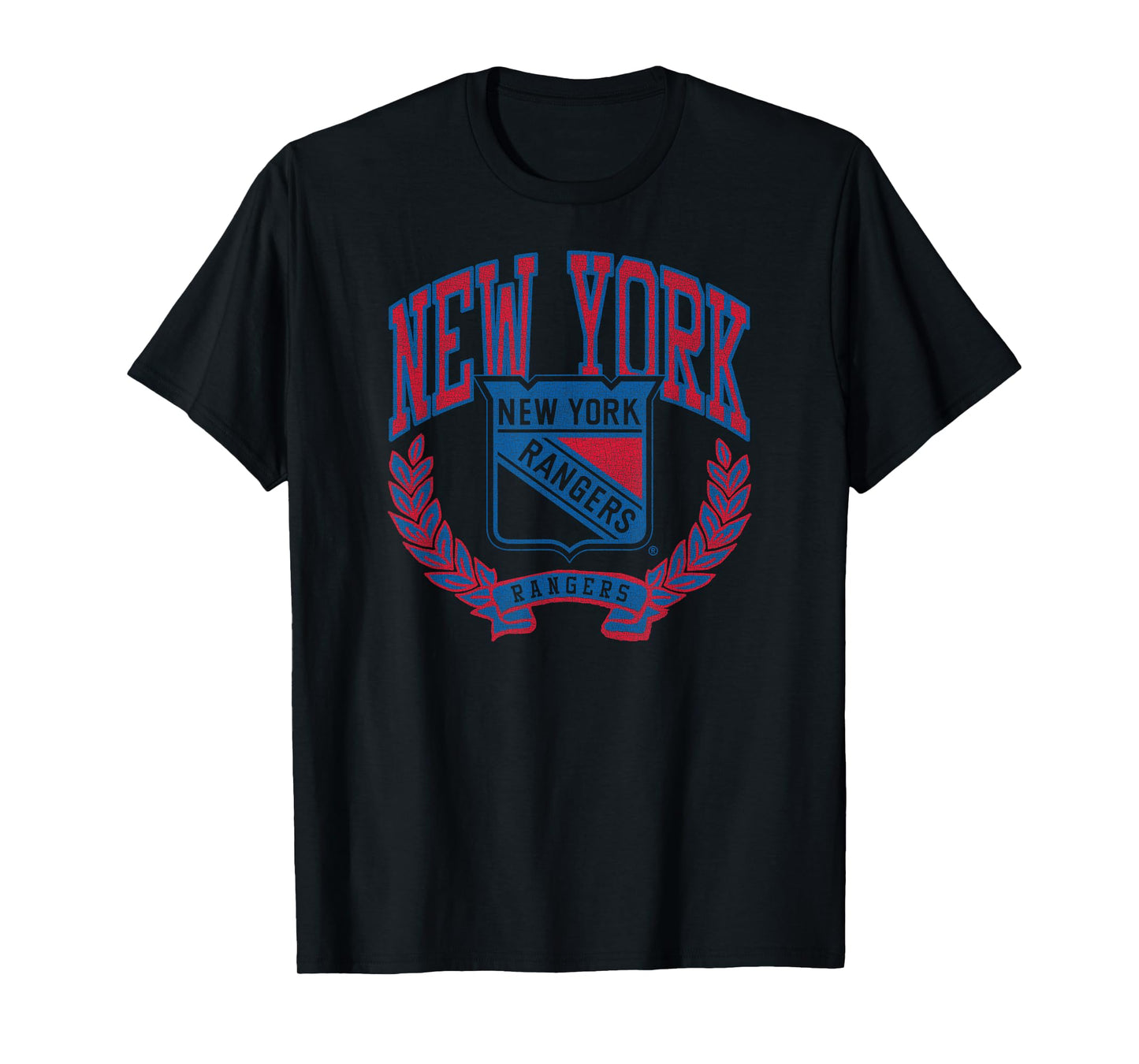New York Rangers Vintage Victory White Officially Licensed T-Shirt