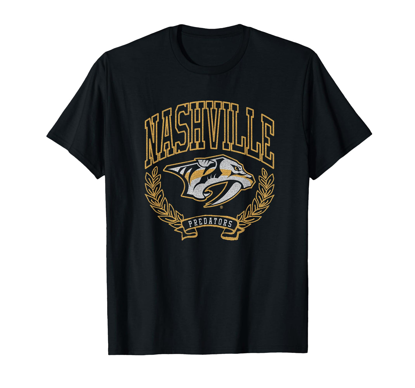 Nashville Predators Vintage Victory Navy Officially Licensed T-Shirt