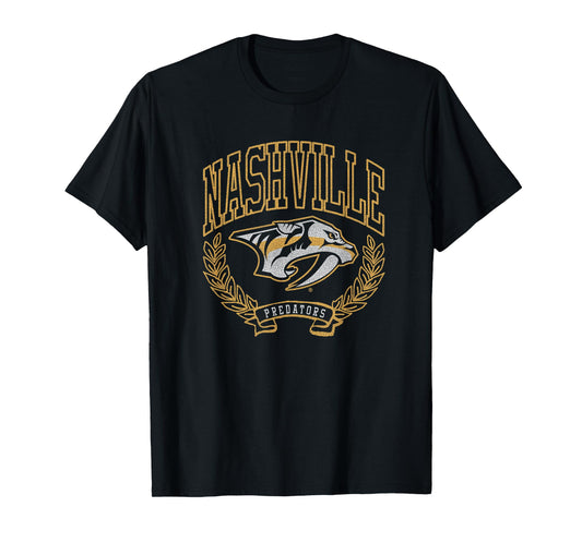 Nashville Predators Vintage Victory Navy Officially Licensed T-Shirt