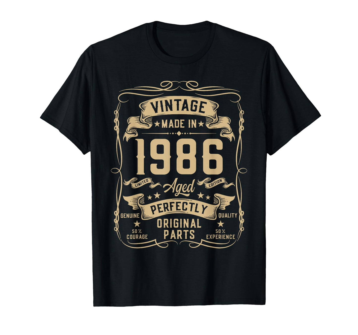 Vintage 1986 39yr 39th Birthday Gifts for Men 39 Years Old T-Shirt