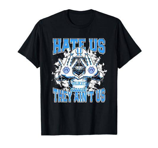 Camden County Wildcats Logo Hate Us Cause They Ain't HS T-Shirt