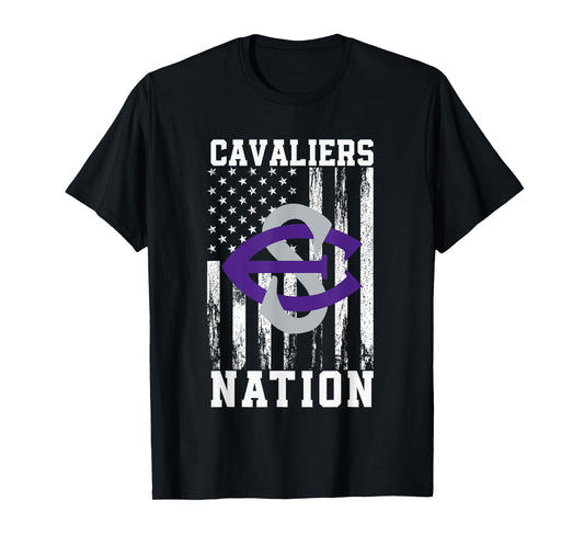 East Stroudsburg South Cavaliers Logo Nation HS T-Shirt