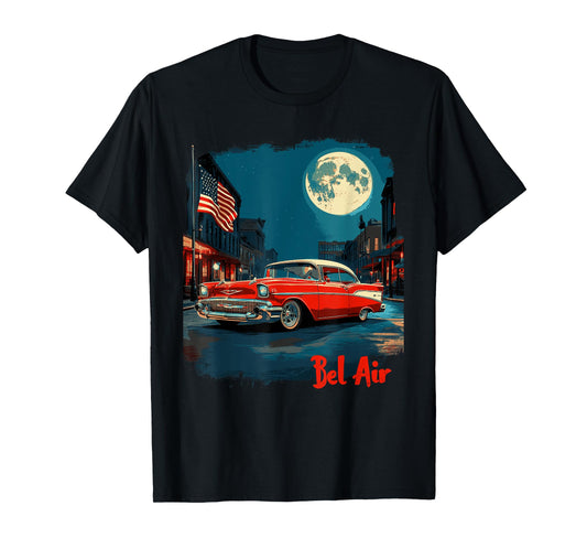 Vintage 1957 Bel Air Classic car Old School Hot Rod Bel Air T-Shirt