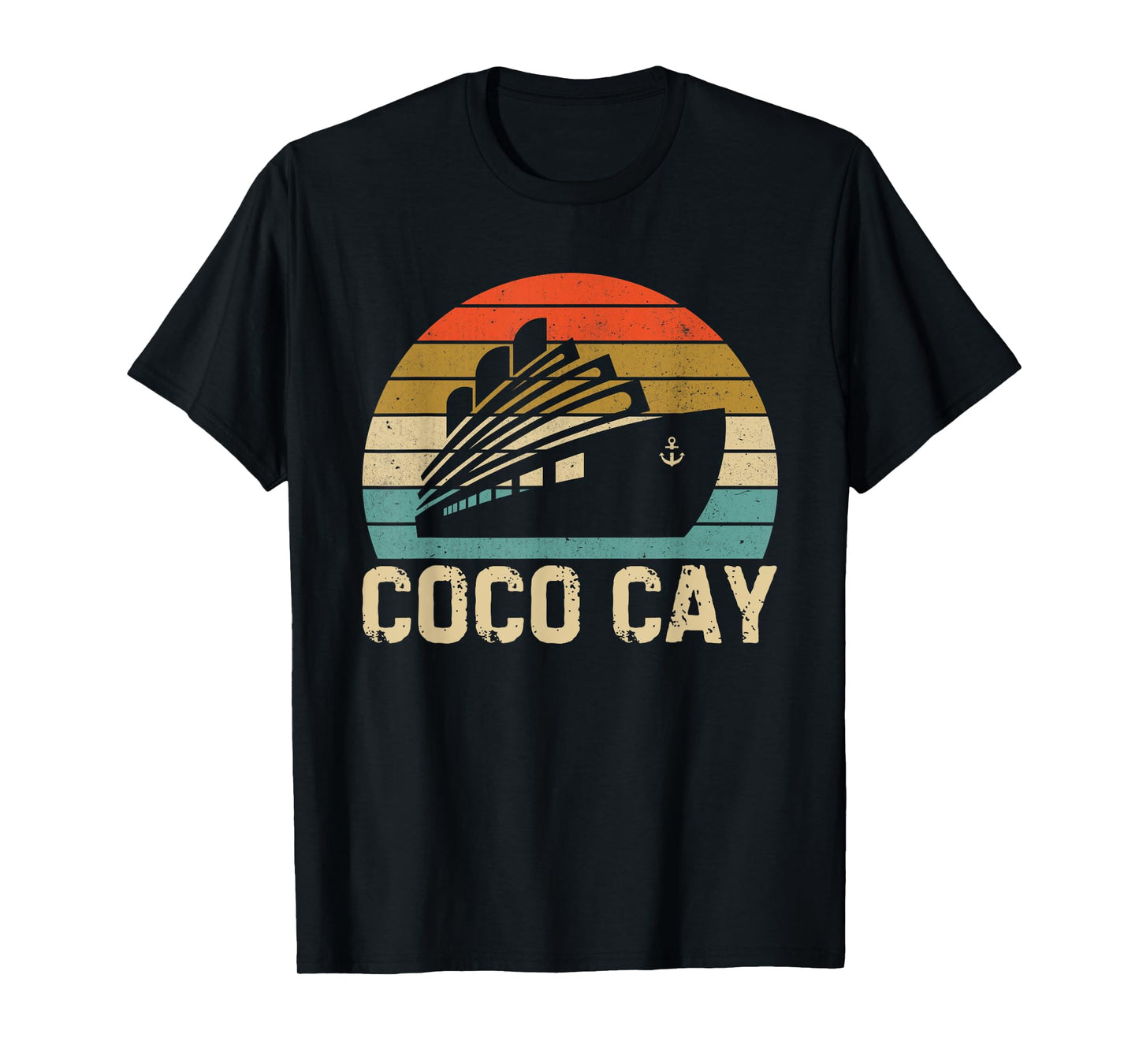 Coco Cay Bahamas Vintage Retro Souvenirs T-Shirt