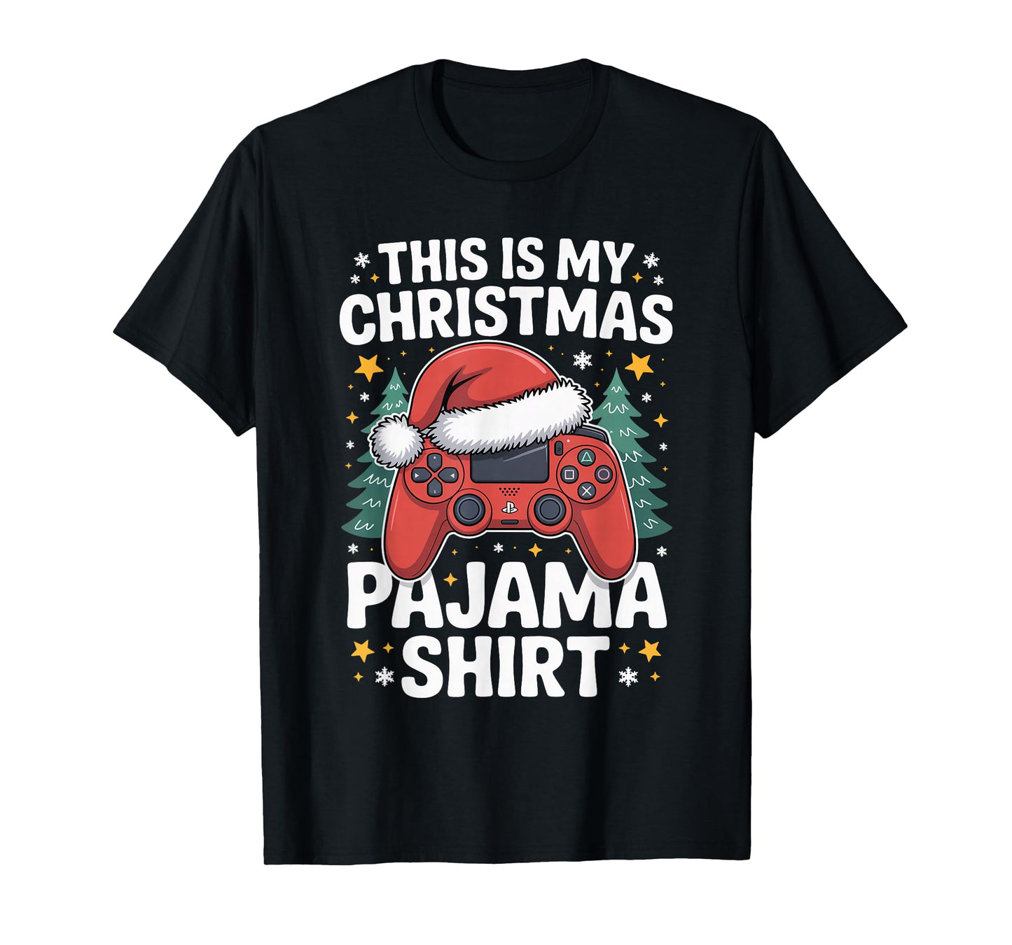 This is My Christmas Pajama Gamer Video Game Boys Kids T-Shirt