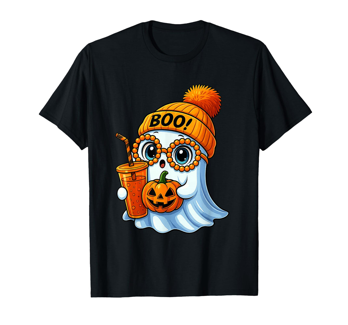 Boo Halloween Cute Boujee Ghost Halloween Costume Men Women T-Shirt
