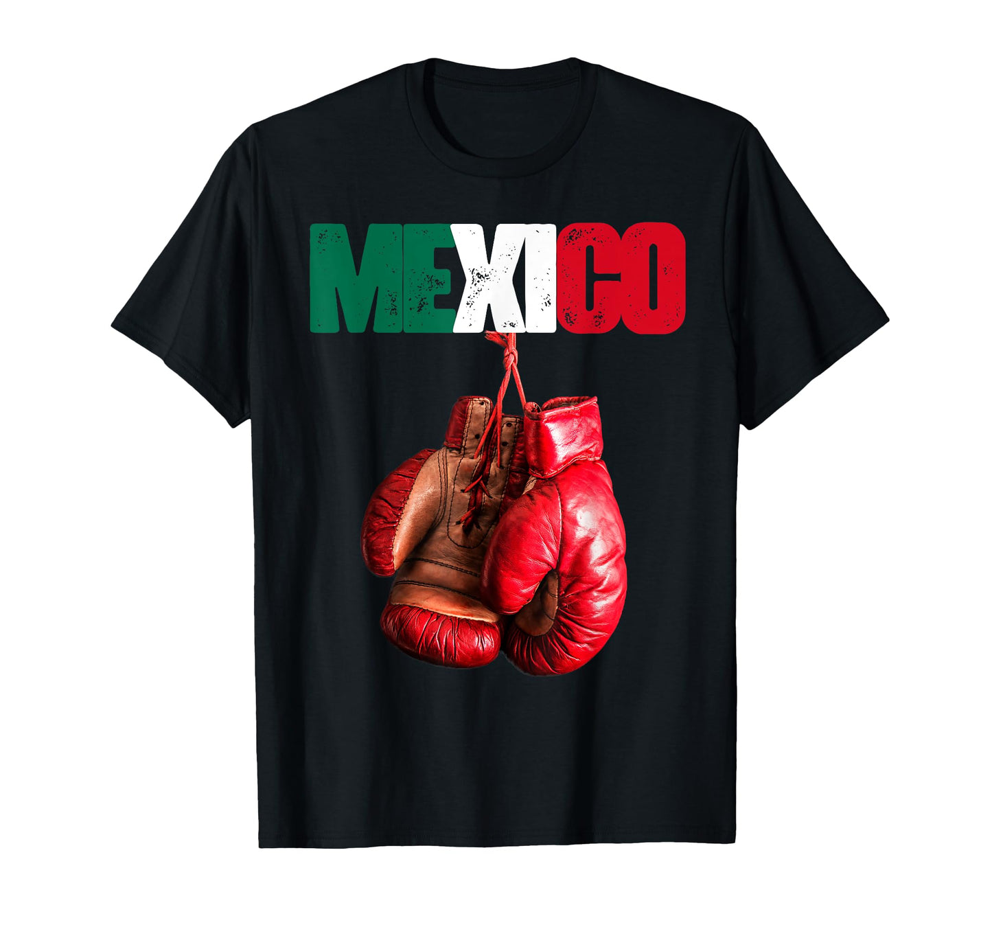 Funny Boxing - I Love Boxing Mexico T-Shirt