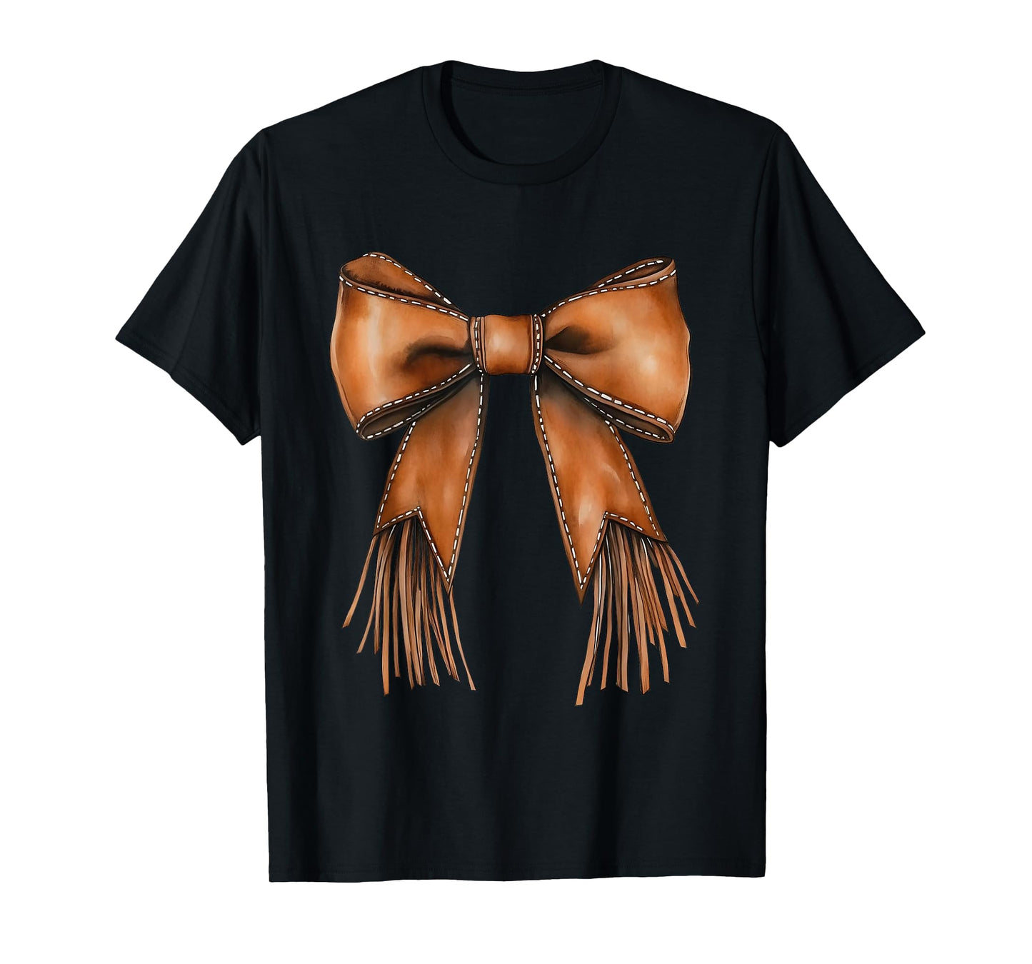 Cowgirl Bow Preppy y2k Coquette Western Cowgirl Bow Howdy T-Shirt
