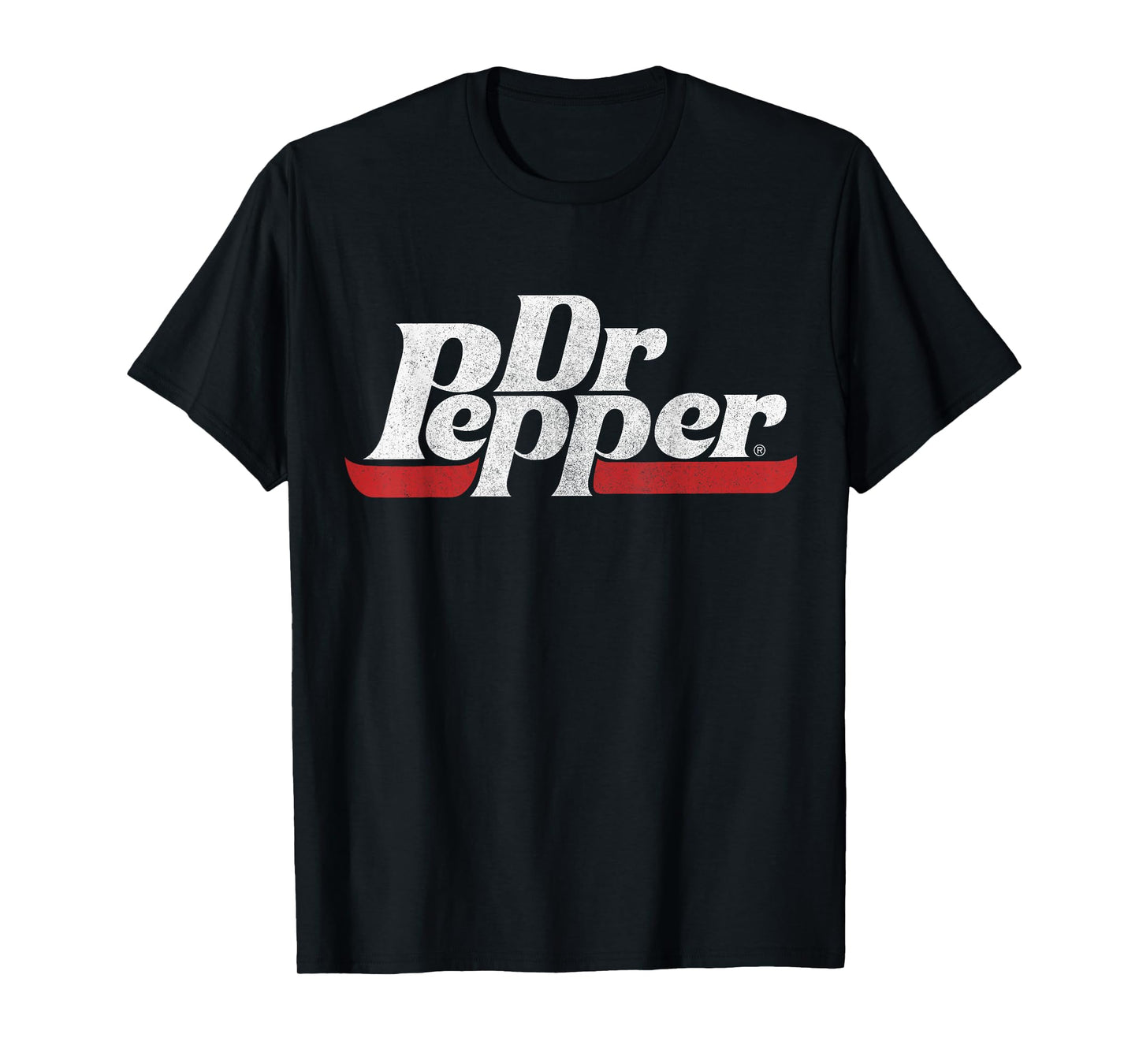 Dr. Pepper Classic Distressed Logo T-Shirt