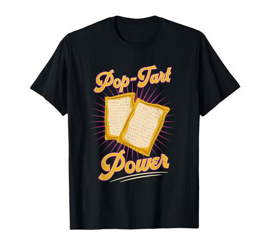 Bodybuilding Pre-Workout T-Shirt Pop Tart Power Gym Exercise T-Shirt