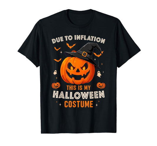 Pumpkin Halloween Costume Men Women Funny Halloween 2025 T-Shirt