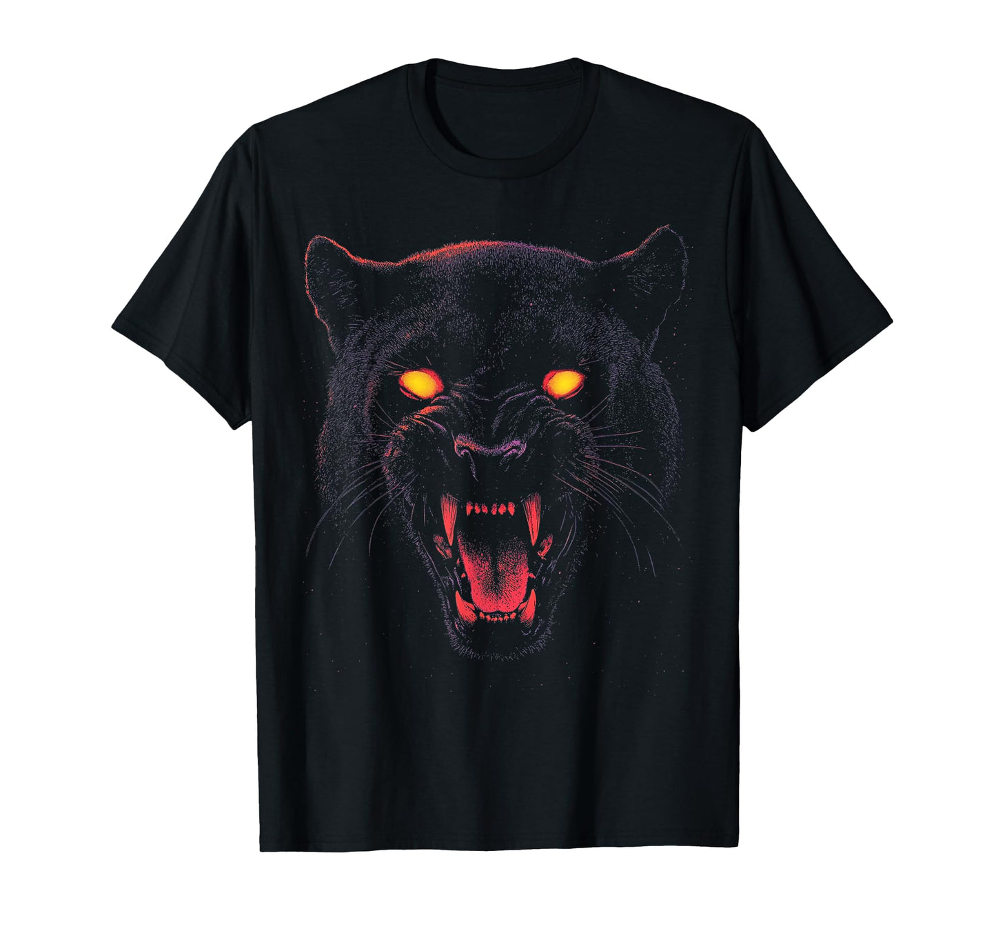 Graphic Panther Black T-Shirt