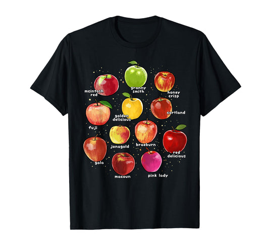 Fall Apple Shirt Funny Apple Picking Orchard Harvest Season T-Shirt