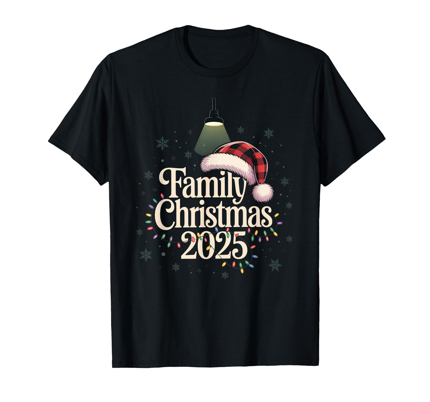 Family Christmas 2025 Matching Outfit Xmas Men Women Kids T-Shirt